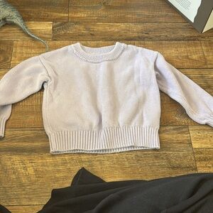 Quince Kids Light Purple Sweater